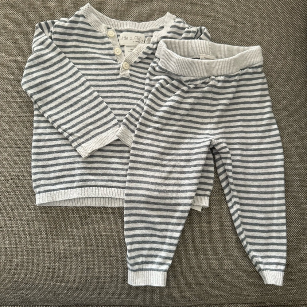 Carter’s Little Planet Organic Striped Set 9M